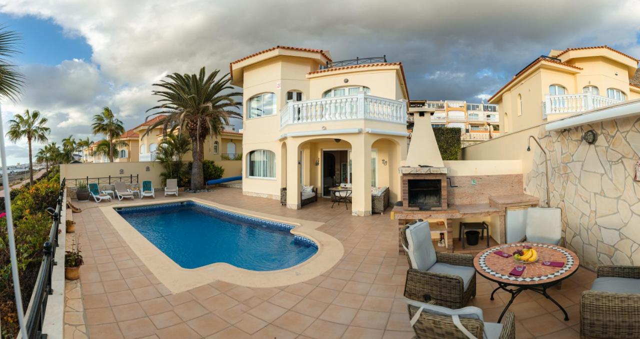 Villa Faya On The First Ocean Line With New Heated Pool Los Cristianos  Extérieur photo